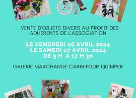 Vente caritative au profit d’APF France handicap